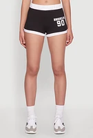 Womens Brooklyn 90 Graphic Shorts,