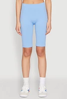 Womens Seamless Bermuda Bike Shorts,