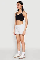 Womens Dolphin Sweatshorts, L