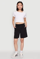 Womens Drawstring Sweatshorts, S