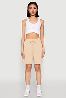Womens Drawstring Sweatshorts,