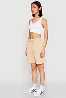 Womens Drawstring Sweatshorts,