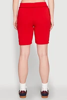 Womens Brooklyn Sweatshorts, Red, Size L