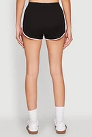 Womens Soft Knit Dolphin Shorts,