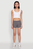 Womens Soft Knit Dolphin Shorts,