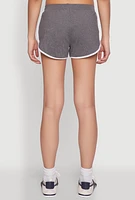 Womens Soft Knit Dolphin Shorts,