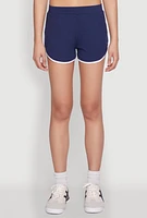 Womens Soft Knit Dolphin Shorts,