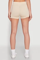 Womens 22 Bike Shorts, Khaki, Size M