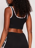 Womens Treasure Of Youth 89 Graphic Crop Top, L