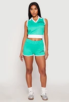 Womens Brooklyn Dolphin Shorts, M