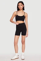 Womens Seamless Cami Sports Bra,