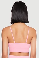 Womens Seamless Cami Sports Bra,