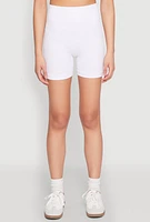 Womens Seamless Biker Shorts,