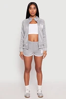 Womens Varsity Stripe 08 Track Jacket, S