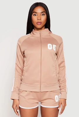 Womens Varsity Stripe 08 Track Jacket,