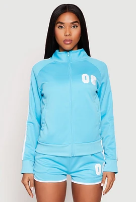 Womens Varsity Stripe 08 Track Jacket,
