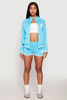 Womens Varsity Stripe 08 Track Jacket,