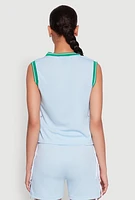 Womens 31 Graphic Contrast Trim Jersey,