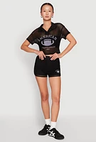 Womens American Athletic League 1991 Shorts,