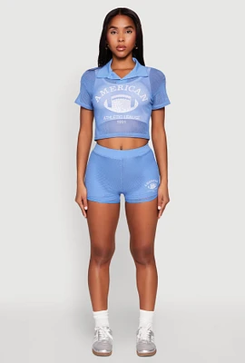 Womens American Athletic League 1991 Shorts,