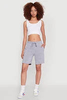 Womens Drawstring Waist Sweatshorts,
