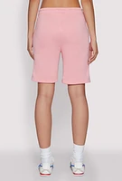 Womens Drawstring Waist Sweatshorts,