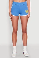 Womens Love Dolphin Shorts,