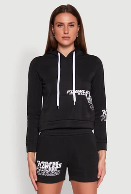 Womens Flawless Graphic Pullover Hoodie,