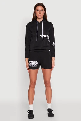 Womens Flawless Graphic Sweatshorts,