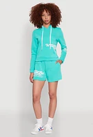 Womens Flawless Graphic Sweatshorts,