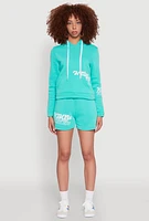 Womens Flawless Graphic Sweatshorts,