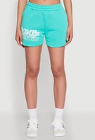 Womens Flawless Graphic Sweatshorts,