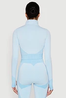 Womens Striped Detail Two Tone Track Jacket,