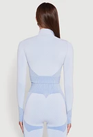 Womens Striped Detail Two Tone Track Jacket,