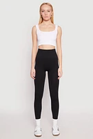 Womens High Waist Leggings 2 Pack,