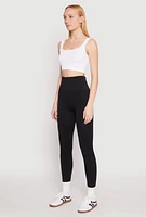 Womens High Waist Leggings 2 Pack,