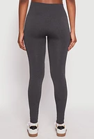 Womens High Waist Leggings 2 Pack, Multi, Size S-M
