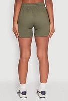 Womens Zipper Cargo Pocket Shorts,