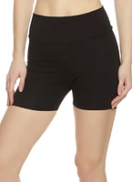 Womens High Waist Yoga Shorts,