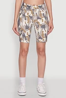 Womens Hyper Stretch Pull On Bermuda Shorts,