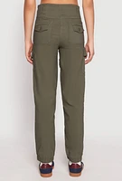 Womens Hyperstretch Cargo Pants, Green, Size M