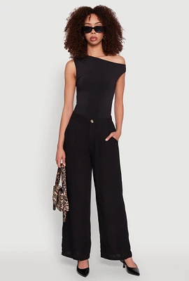 Womens Wide Leg Dress Pants,