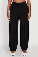 Womens Gauze Knit Wide Leg Pants,