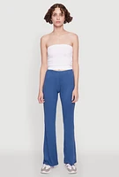 Womens High Waist Flared Yoga Pants,