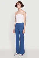 Womens High Waist Flared Yoga Pants,