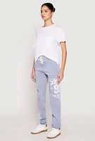 Womens Brooklyn New York City Sweatpants, M