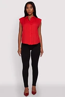 Womens Body Contour High Waist Dress Pants, Black, Size S