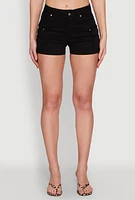 Womens WAX Twill Cargo Pocket Shorts, S