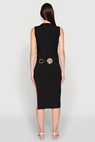 Womens She Is Graphic Print T Shirt Dress,