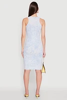 Womens Trendy Mineral Wash Scoop Neck Racerback Tank Dress,